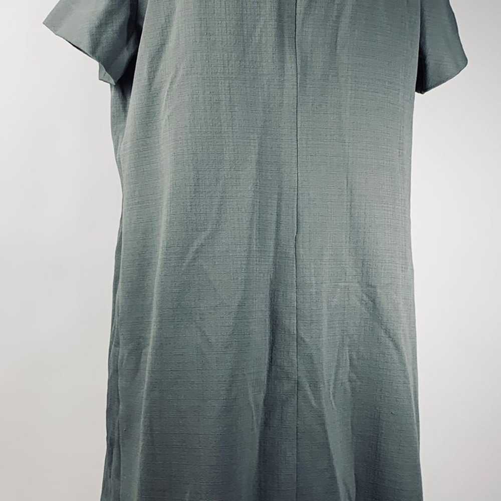 Vintage Gray Dress W/ Cap Sleeves. Full Figure (2… - image 3