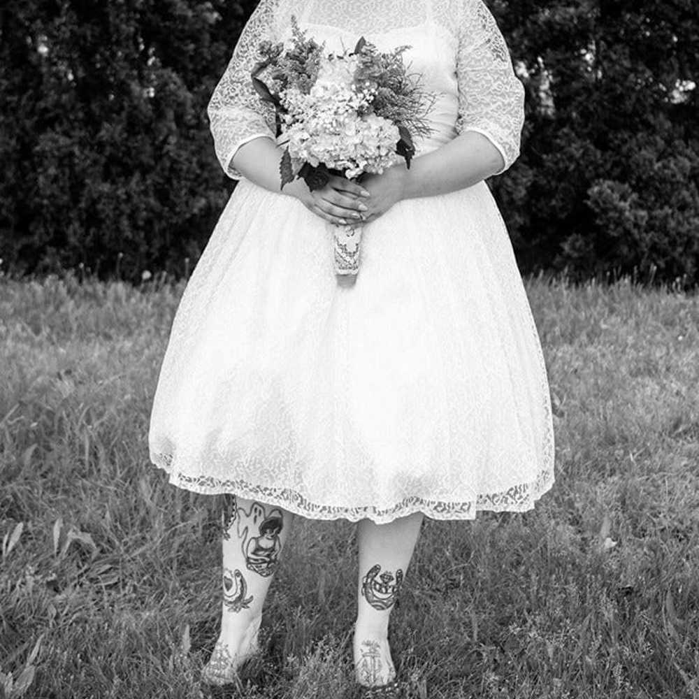 Vintage 1960's wedding dress - image 5