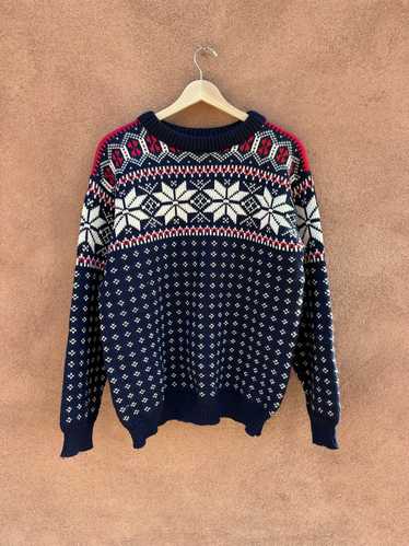 Dale of Norway Scandinavian Ski Sweater - 100% Woo