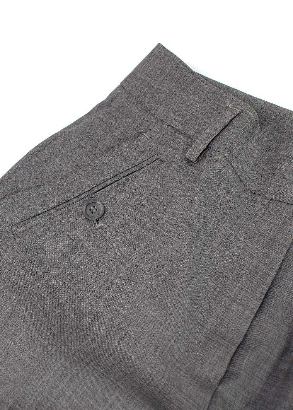 Managed by hewi Brunello Cucinelli Grey Wool & Si… - image 4
