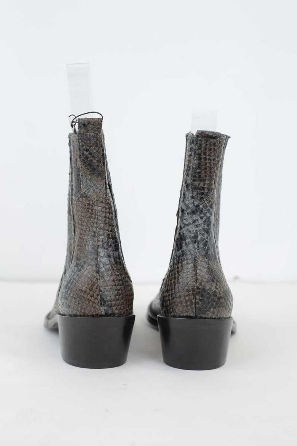 Circular Clothing Boots en cuir ANAKI gris. Matiè… - image 2