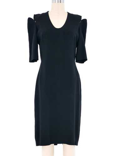 Alexander McQueen Cutout Shoulder Dress