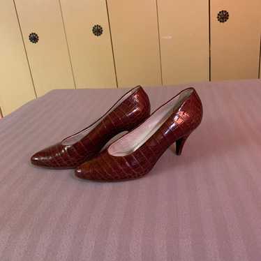 Maud Frizon Leather Heel - image 1