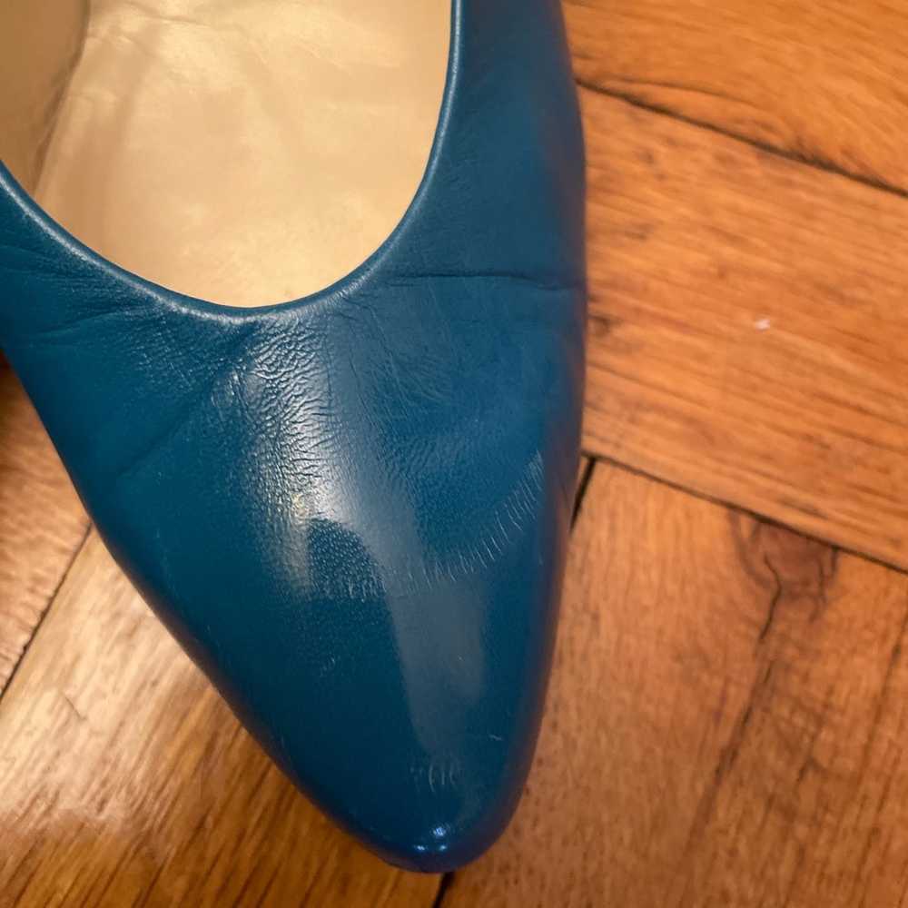 Evan picone blue heels - image 3