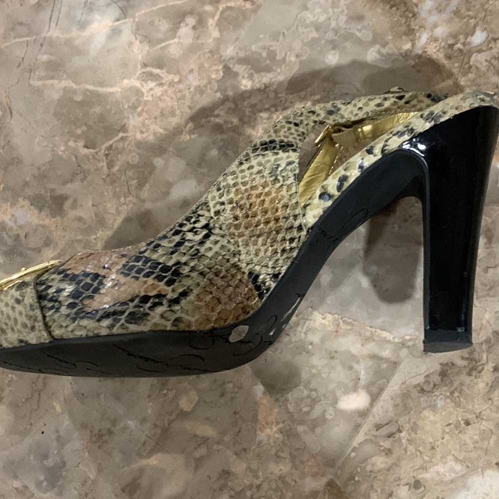 Jessica Simpson Snake Print Heels - image 5