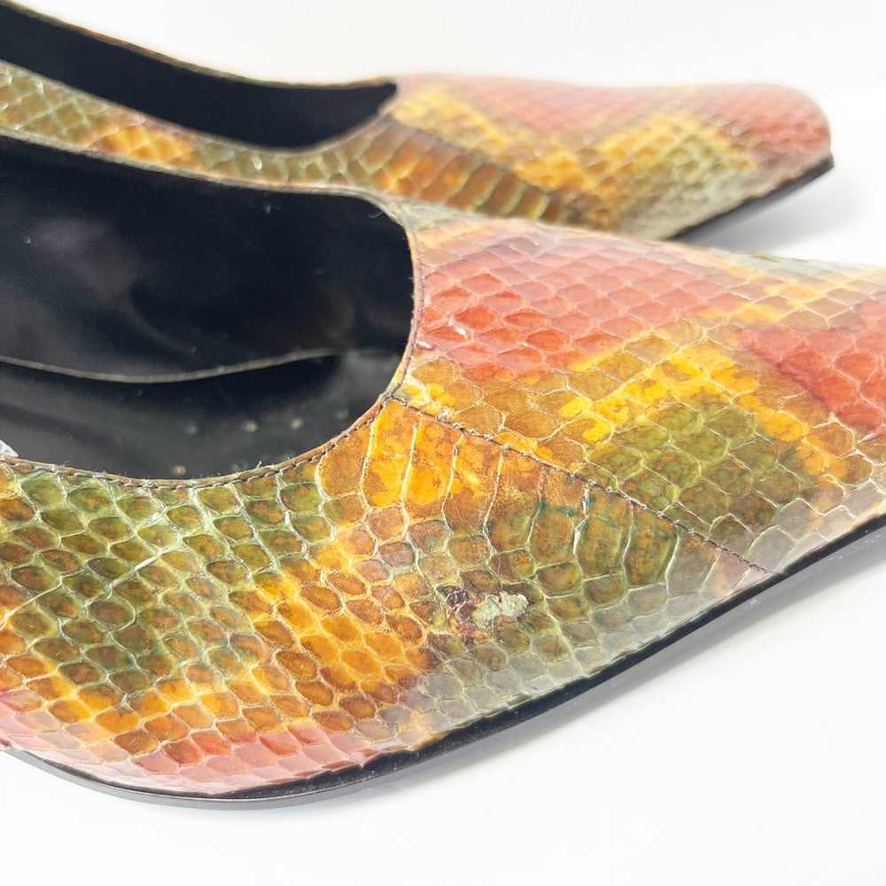 Skyelights Air Foam Genuine Snakeskin Vintage Hee… - image 2
