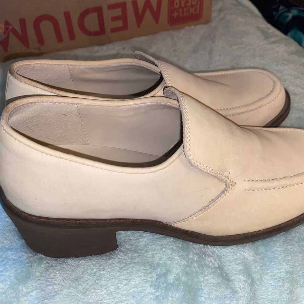 Vintage Kenneth Cole platform loafer shoes - image 2