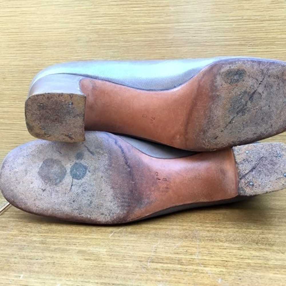 Vintage 60's Italian Hand Cobbled Heels - image 5