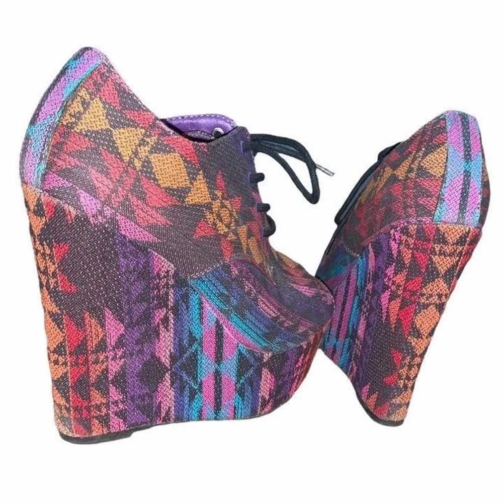 y2k Platforms, Steve Madden, colorful, chunky - image 1