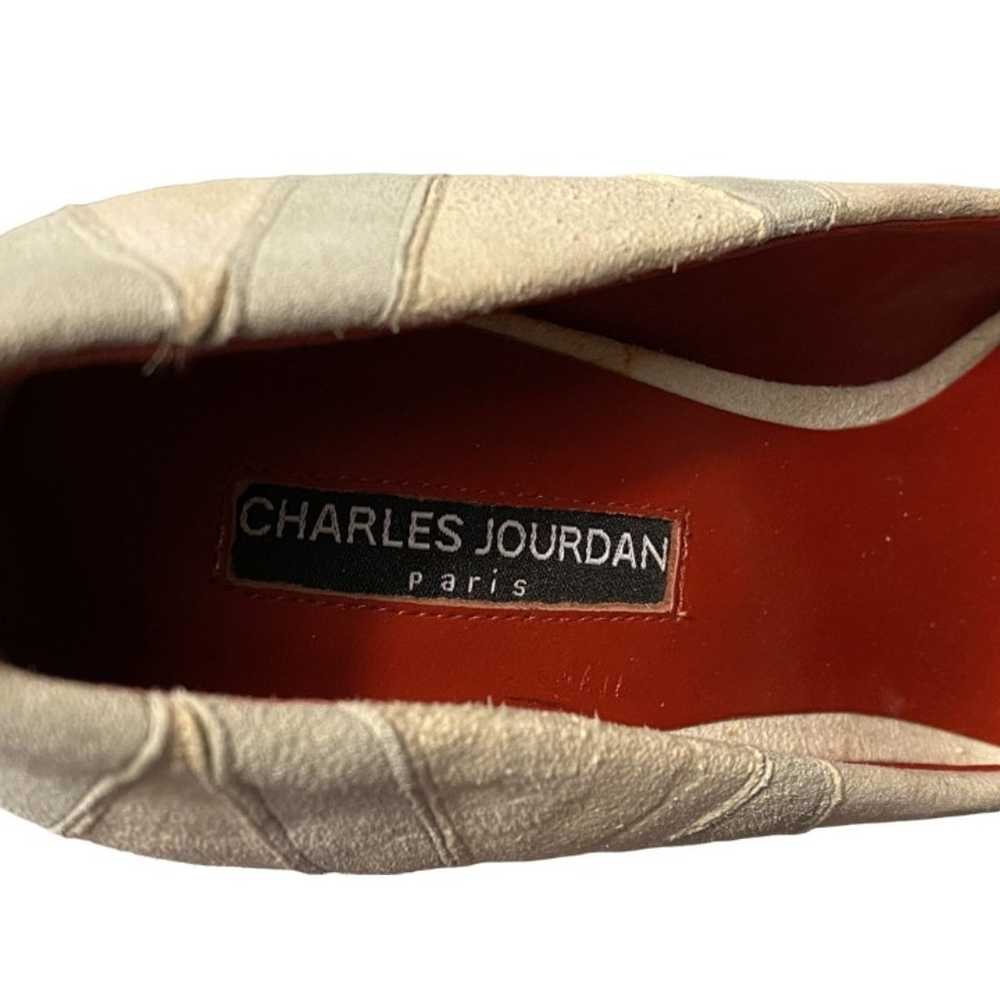 Charles Jourdan Paris 8M Vintage Suede Leather Co… - image 6