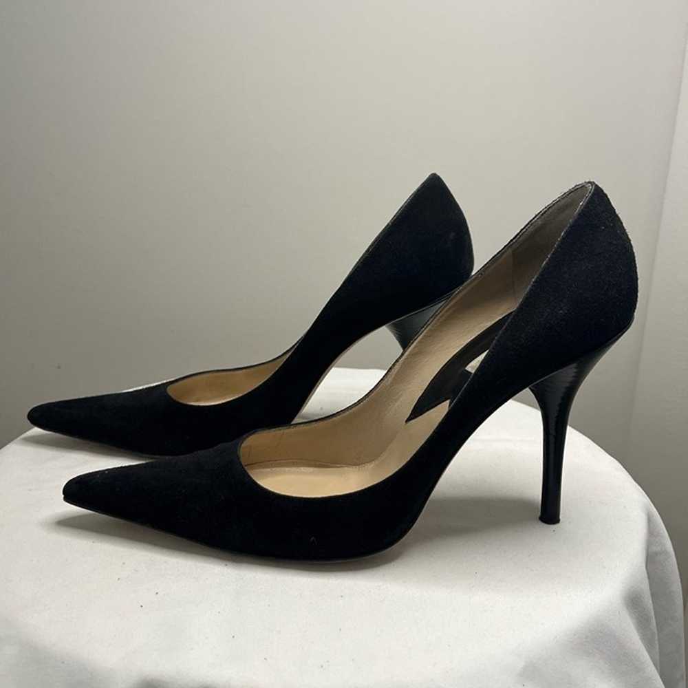 Vintage Michael Kors Black Suede Stiletto High He… - image 2