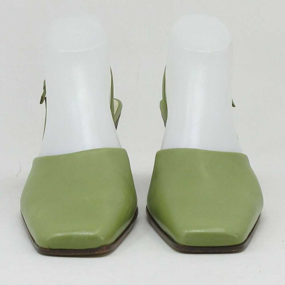 Vintage Plumer Menorca Womens Green Slingback Kit… - image 5