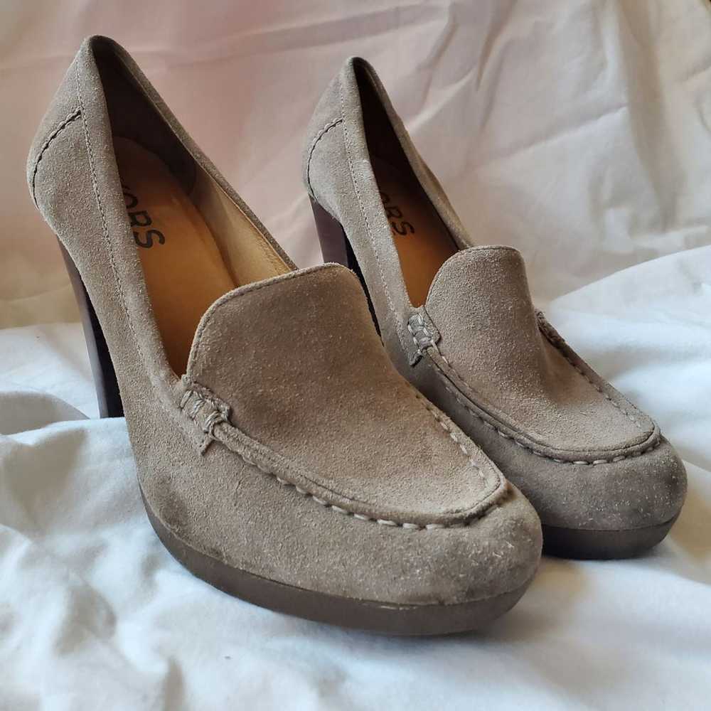 KORS suede Heels - image 4