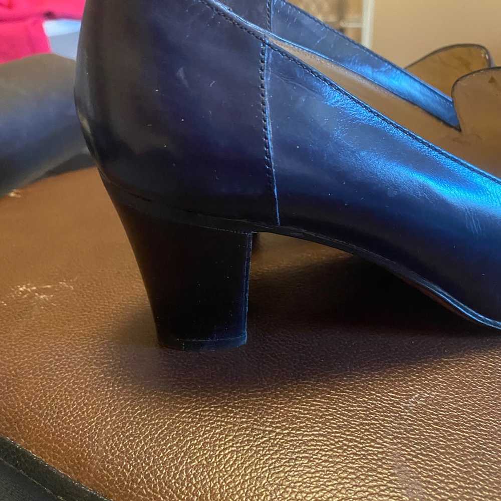 Raspini Vintage Leather Loafer Heels - image 10