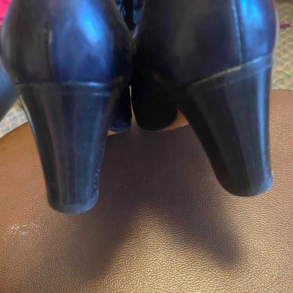 Raspini Vintage Leather Loafer Heels - image 7