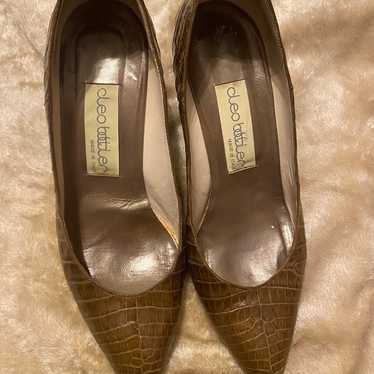 Vintage Cleo Bottier Alligator heels - image 1