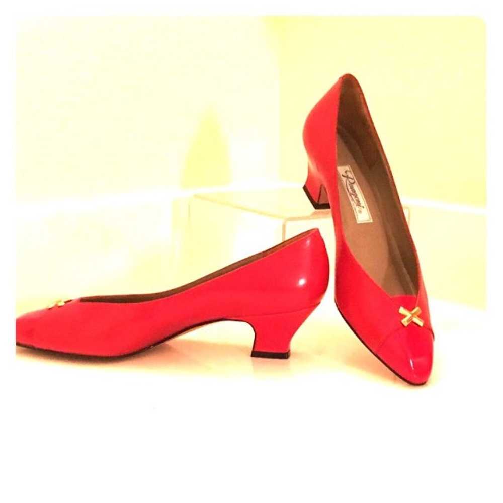 Ruby Red Heels Vintage Pangoni - image 1