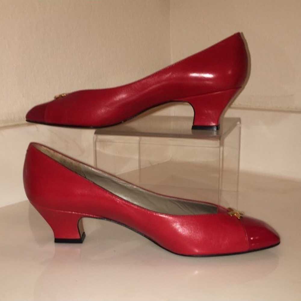 Ruby Red Heels Vintage Pangoni - image 3