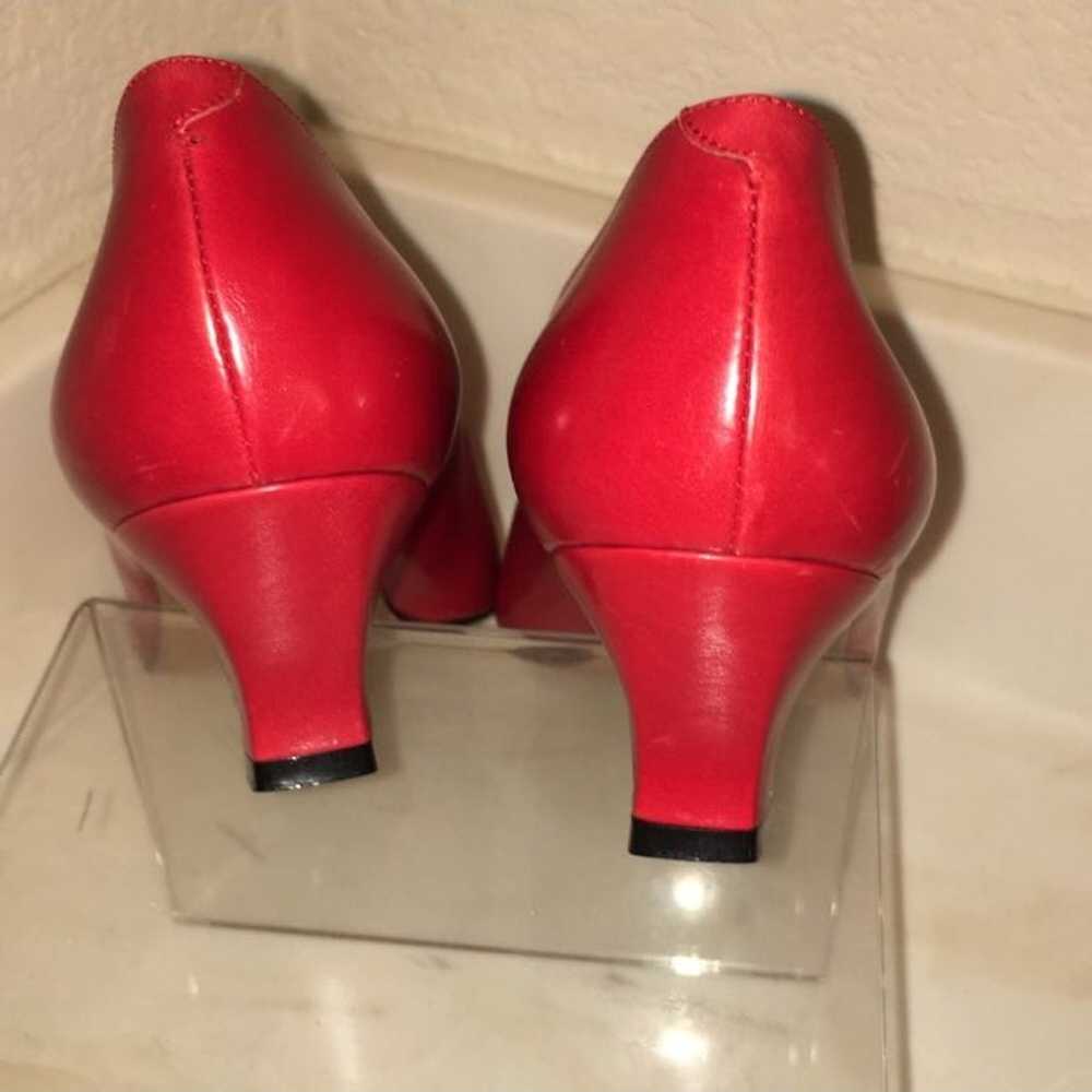 Ruby Red Heels Vintage Pangoni - image 4