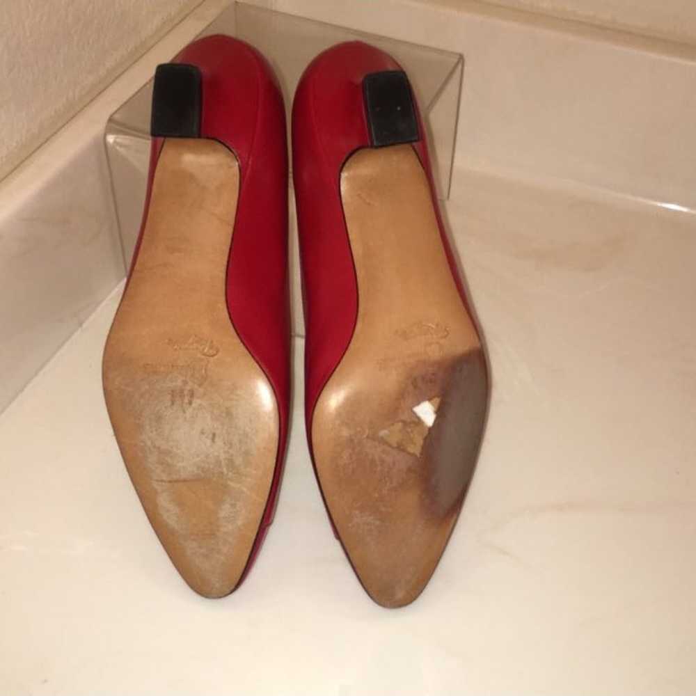 Ruby Red Heels Vintage Pangoni - image 7
