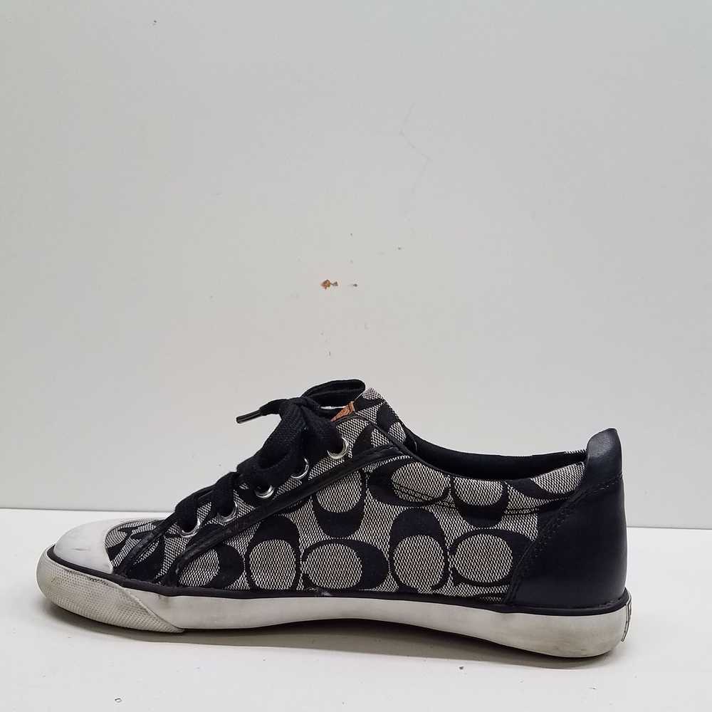 Coach Barrett Signature Black Canvas Casual Sneak… - image 2