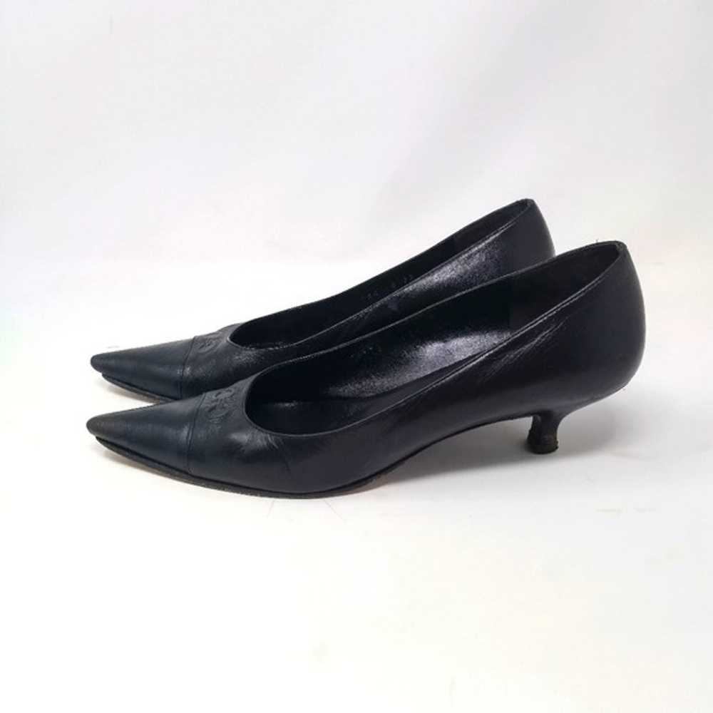 Salvatore Ferragamo Leather Black Pumps 8 - image 4