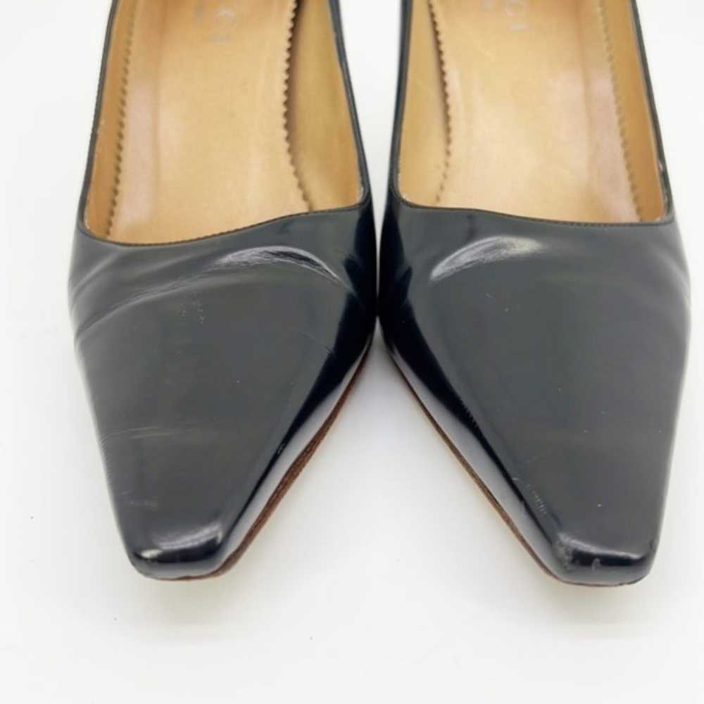 GUCCI | Authentic Vintage Black Leather Heel 6.5 - image 4