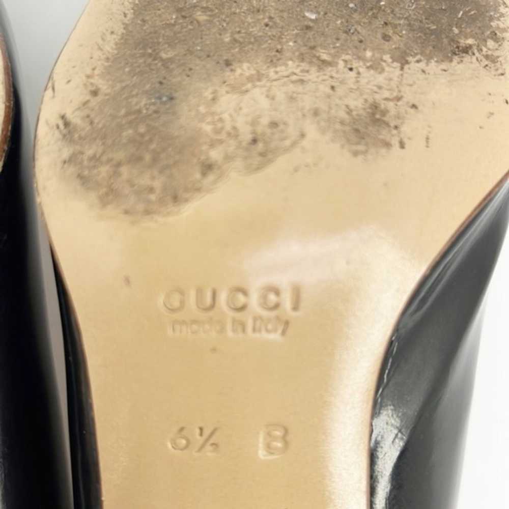 GUCCI | Authentic Vintage Black Leather Heel 6.5 - image 7