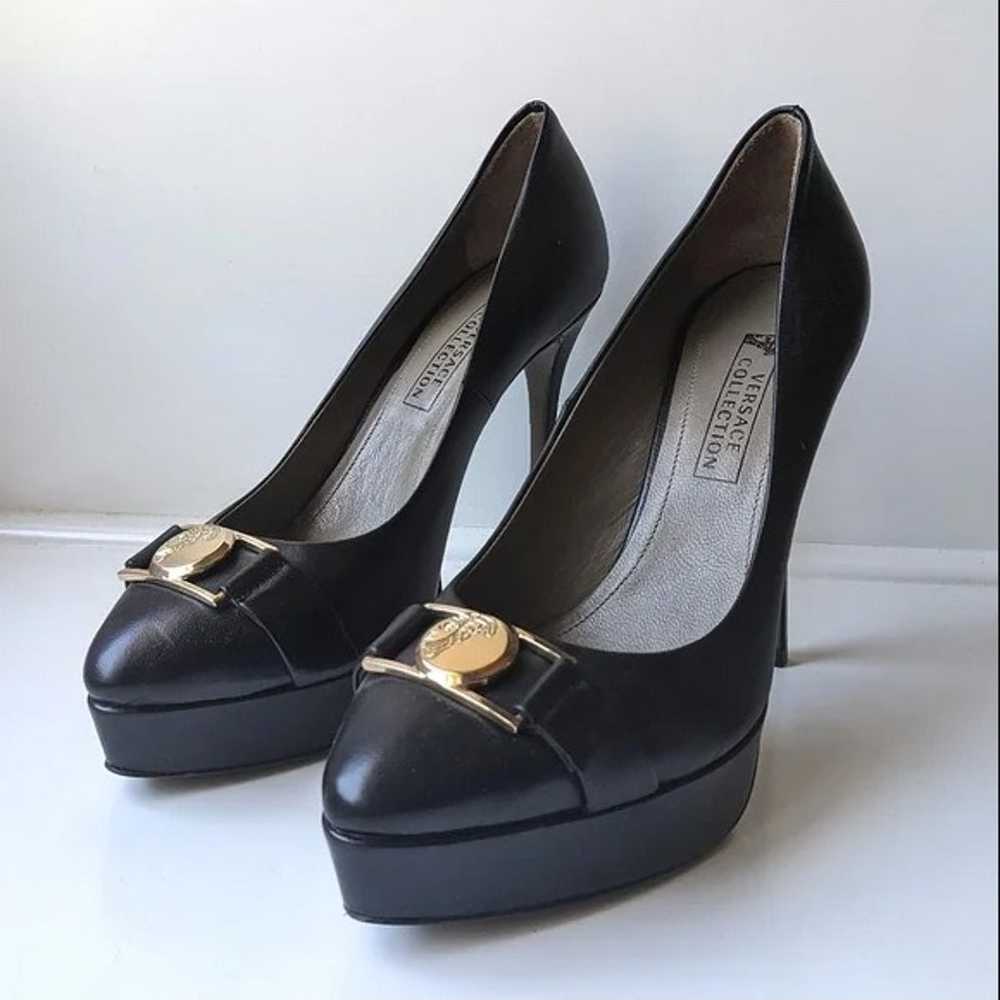 Authentic Versace Collection Black Heels - image 1