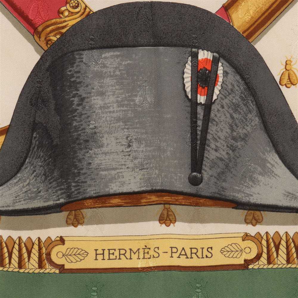 Hermes Napoleon Silk Scarf - image 6