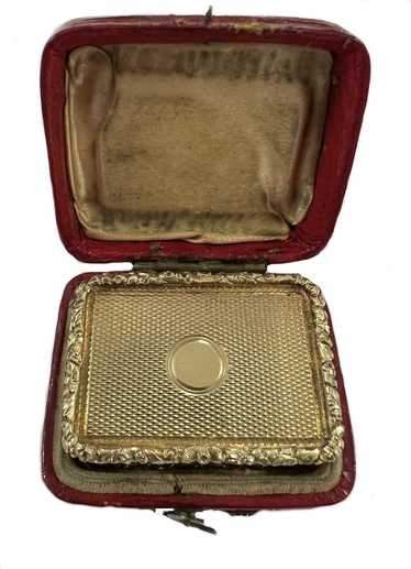 A George IV silver gilt vinaigrette, mark of Thoma