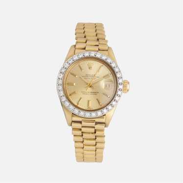 Rolex, 'Oyster Perpetual Datejust' diamond watch - image 1