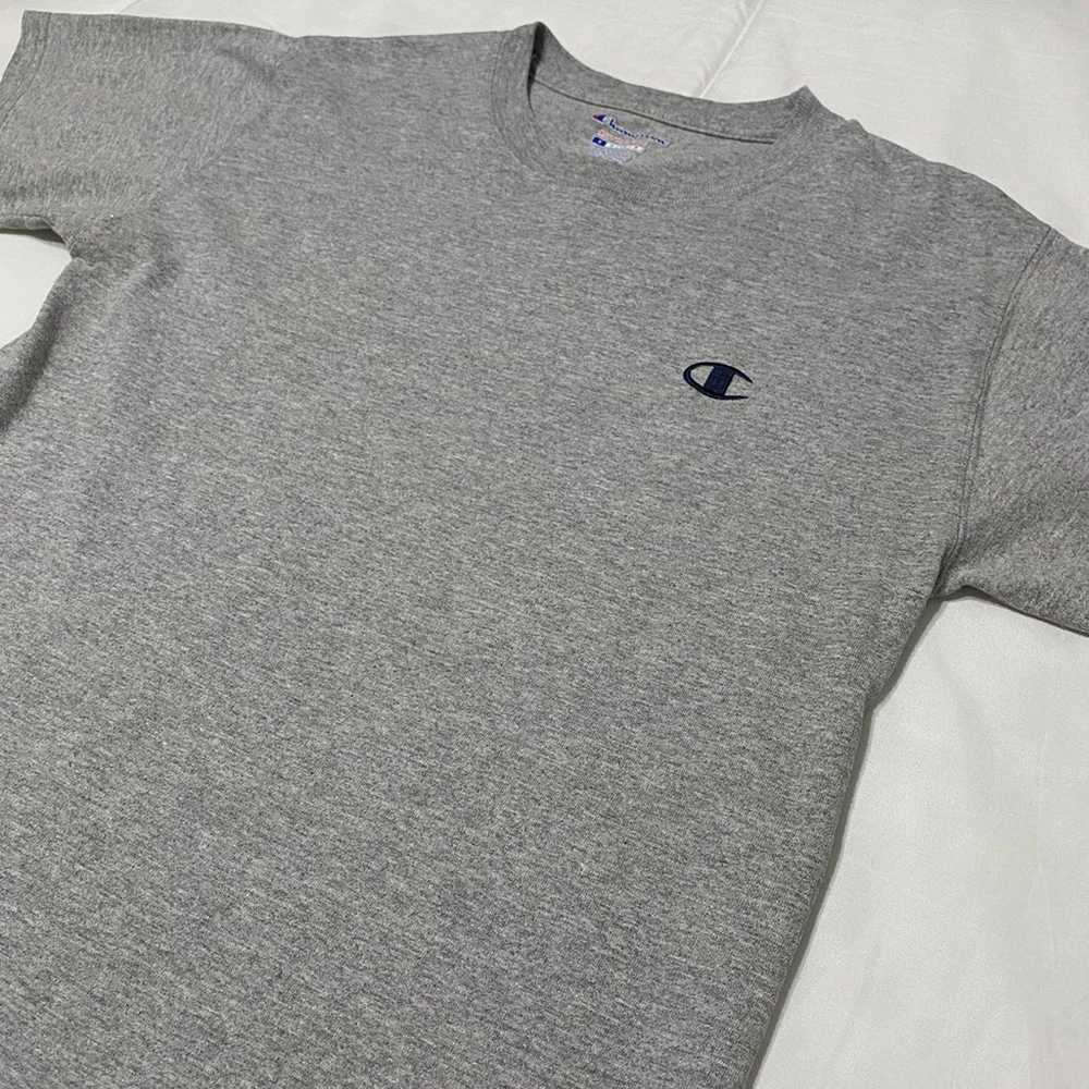 Grey Champion Tee Shirt Blank Tee - image 5