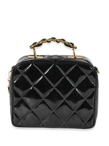 CHANEL Pre-Owned 1995 diamond-quilted handbag - Bl