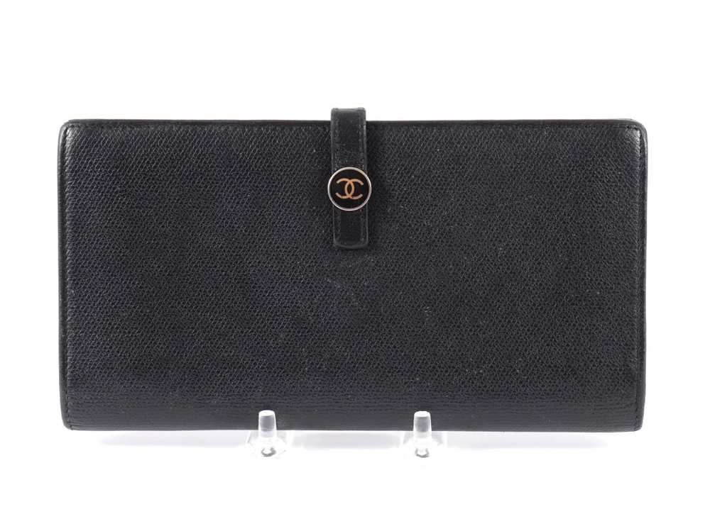 Chanel Coco Button Long Wallet - image 1