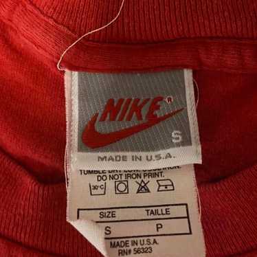 Size S All red vintage nike - image 1