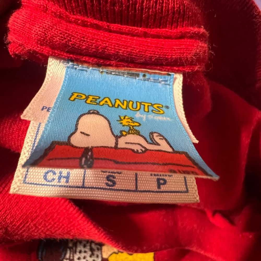 Vintage Peanuts Christmas Shirt - image 6