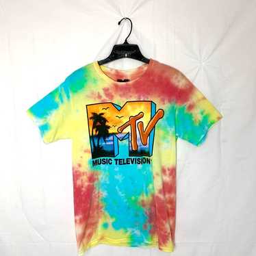 Vintage tie dye MTV Shirt - image 1
