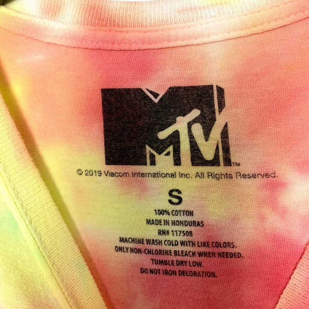 Vintage tie dye MTV Shirt - image 4