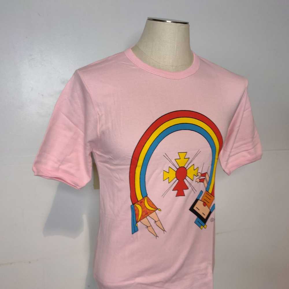 Vintage Southwest Rainbow Girl Pink T Sh - image 3