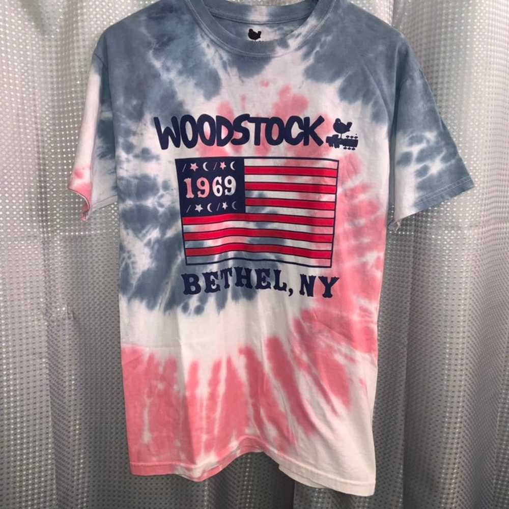 Men's 1969 Woodstock Bethel, NY | Tie Dye Tee Shi… - image 1