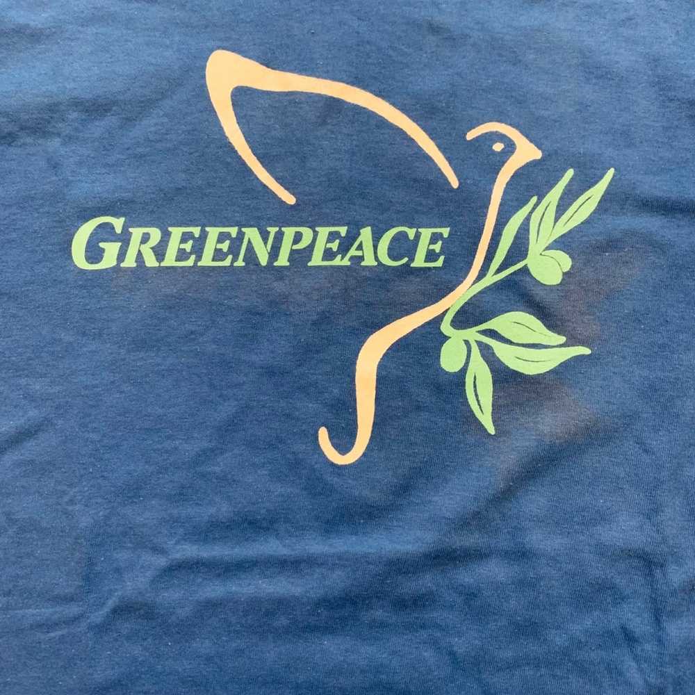 Vintage Greenpeace dove t-shirt - image 2