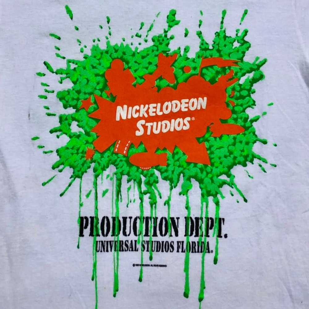 Deadstock 1993 Nickelodeon Studios shirt - image 2