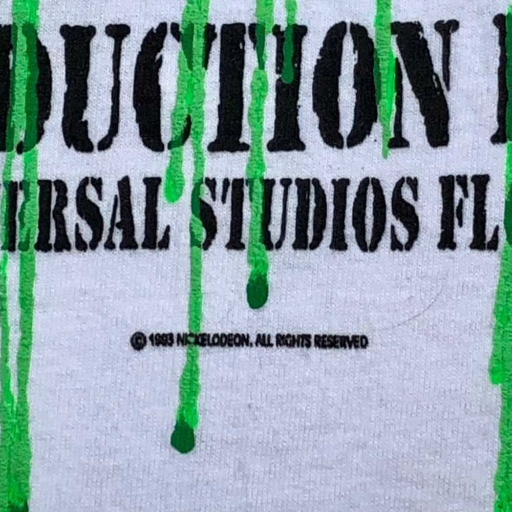 Deadstock 1993 Nickelodeon Studios shirt - image 4