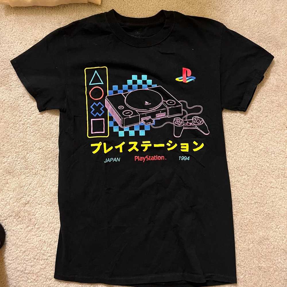 Vintage PlayStation Japanese T shirt 1994 - image 1