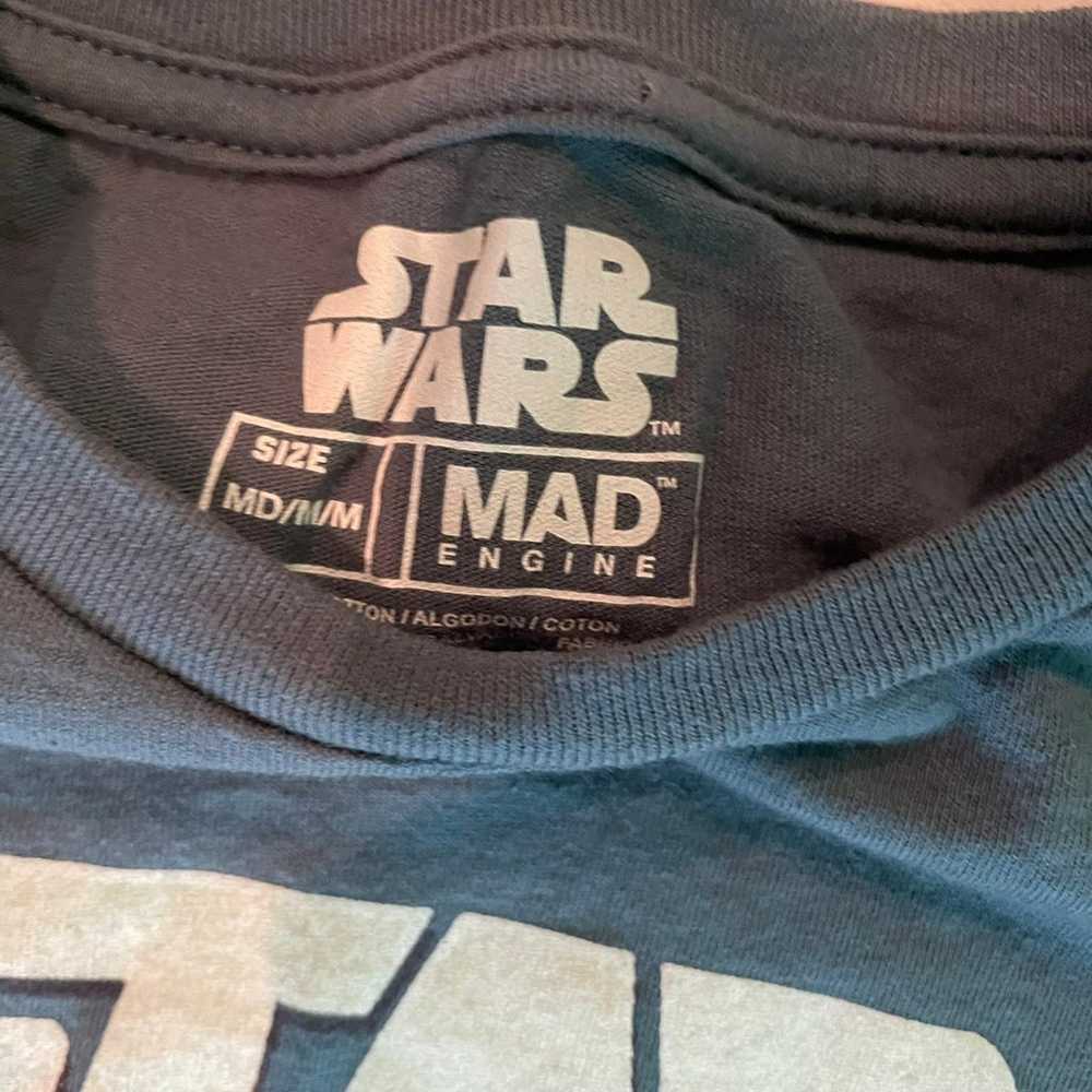 Vintage Star Wars Long Sleve T Shirt - image 3