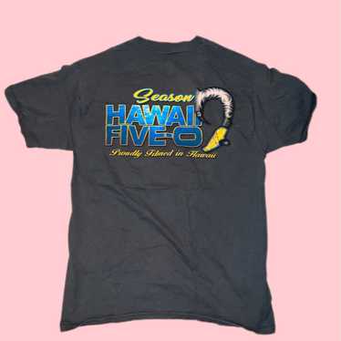 Vintage Hawaii five 0 Shirt Crew Tee M - image 1