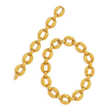 YELLOW GOLD CONVERTIBLE LINK NECKLACE - image 1