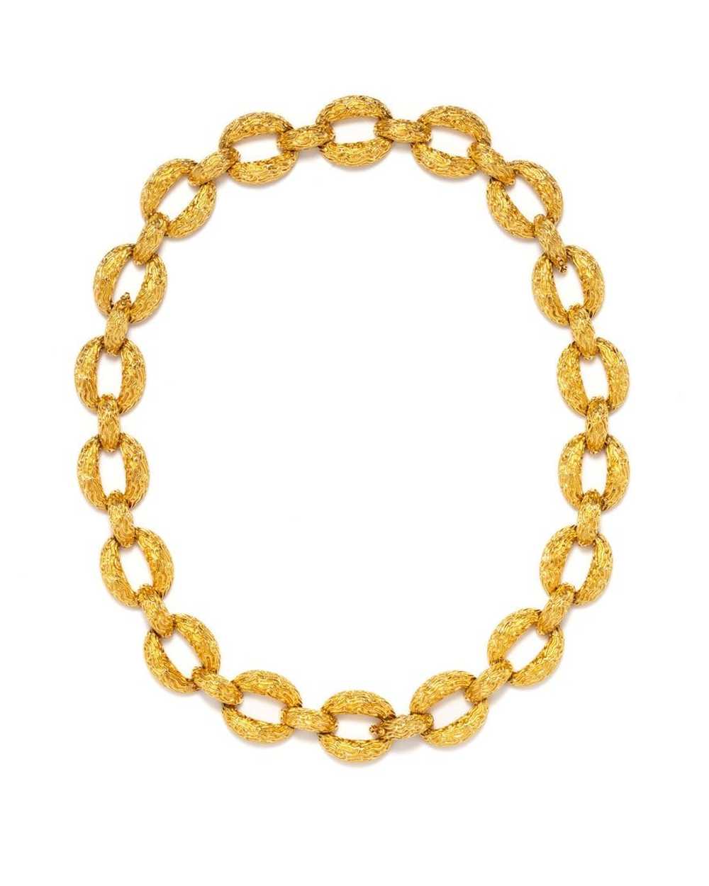 YELLOW GOLD CONVERTIBLE LINK NECKLACE - image 2
