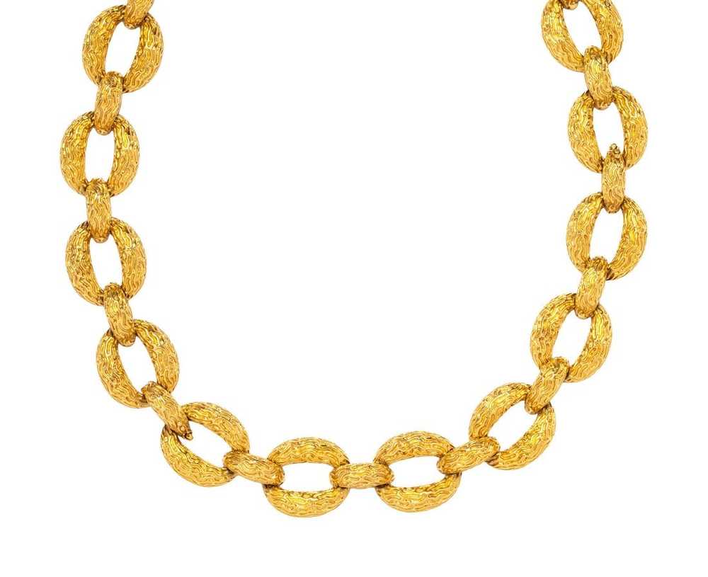 YELLOW GOLD CONVERTIBLE LINK NECKLACE - image 3